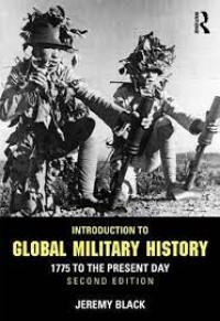 Image of introduction to global military history 1775 to the present day
